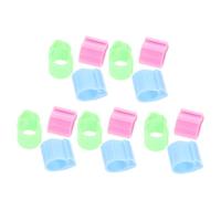 DRESSOOS 20pcs Colorful Pigeon Identification Leg Bird Bands for Easy Tracking of Homing Pigeons Chickens and Other Poultry Each