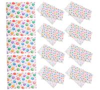 DRESSOOS 20pcs Easter Decorative Paper Napkins with Floral and Rabbit Prints Soft Absorbent Party Tableware for Gatherings and Holiday Celebrations