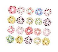DRESSOOS 20pcs Fruit Hair Ties Hair Scrunchies for Women Girls Bands Scrunchy in Random Style Accessories for Outfits