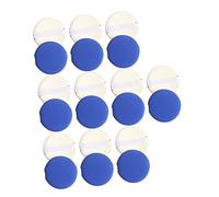 DRESSOOS 20pcs Non-latex Facial Powder and Cosmetic Sponges Blue Wet and Dry Dual-use Makeup Sponge Set for Women Foundation Application