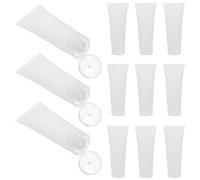 DRESSOOS 20pcs Refillable Lotion Tubes 100ml Travel Size Empty Cream Bottles for Hand Cream and Toothpaste, Made of Sturdy Pp and Pe with Easy Dispensing, for Travel Use