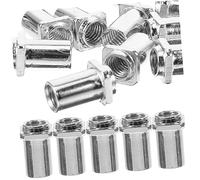 DRESSOOS 20pcs Replacement Drum Swivel Nuts Tom Lug Spare Parts for Snare and Floor Drums and Easy to Install Accessory for Drummers and Musicians