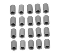 DRESSOOS 20pcs Silicone Drumstick Caps Protective Mute Tips for Quiet Practice Drumstick Accessories for Musicians Lightweight Wear-resistant Drum Caps Fits for Practicing Rhythm and Timing