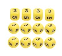 DRESSOOS 24pcs Math Dices for Boy Girl Interactive Learning Game Accessories to Enhance Math Skills Classroom and Home Boy Girl-safe Design for Group Play and Cooperative Learning