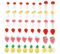 DRESSOOS 24pcs Silicone Toe Separator of Nail Art Toe Spacer Foot Pedicure Separator for Bunions Blisters Corns