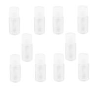 DRESSOOS 24pcs Transparent Travel Makeup Lotion Bottles Leak Sub Packaging Containers for Cosmetic and Liquid Storage Lightweight Pet and PP Material for Outdoor Trips