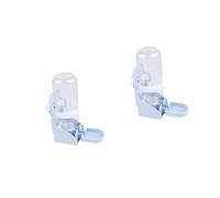 DRESSOOS 2pcs 500ml Pet Water Bottle Automatic Drinking Feeder for Cats Dogs Guinea Pigs Plastic