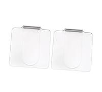 DRESSOOS 2pcs Acrylic Makeup Mixing Palette Nail Art Palette Foundation Powder Eye Shadow Pallets for Girls