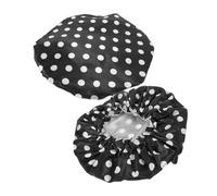 DRESSOOS 2pcs Adjustable Shower Cap for Women Men Hair Dye Sauna Caps Extra Bonnet for Deep Conditioning Protective Versatile