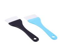 DRESSOOS 2pcs Body Mask Brush Set with Long Handle and Soft Densely Packed Nylon Bristles, Plastic Body Cream and Oil Applicator for Wide Coverage and Easy to Reach Back, for Home Spa Use