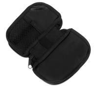 DRESSOOS 2pcs Diabetes Meter Case Lightweight Stylish Compact Cloth Storage Easy to Carry Travel Organizer for Monitoring System