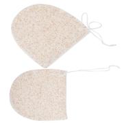 DRESSOOS 2pcs Facial Cleansing Glove Exfoliating Sponge for Blackhead Removal Face Wash
