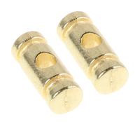 DRESSOOS 2pcs Guitar Roller String Retainer Bottom Electric Guitar Tree Guide String Trees for Electric Replacement