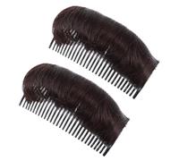 DRESSOOS 2pcs Hair Bun Maker Tool Invisible Volume Inserts Hair Styling Accessories with High Temperature Fiber Material for Shopping and Date, Modify Head and Face, Make Hairstyle