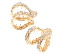 DRESSOOS 2pcs Hair Clip for Women Ponytail Clips Braided Hair French Claws Styling Accessories