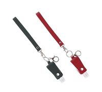 DRESSOOS 2pcs Leakproof Travel Bottle Empty Keychain Dispenser Pump for Lotion Cosmetics
