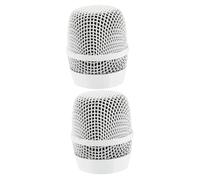 DRESSOOS 2pcs Microphone Metal Part Replacement Grille for Wind Screen Accessory for Stage Performance