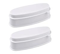 DRESSOOS 2pcs Nail Dip Powder Tray Tip Dip Nail Powder Tray for Home Use Diy French Manicure