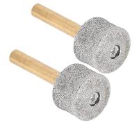 DRESSOOS 2pcs Nail Grinding Wheel Heads for Pet Electric Claw Nail Grooming Tools Dog Cat Polishing Heads Pet Grinding