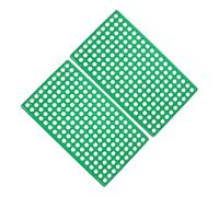 DRESSOOS 2pcs Non-slip Plastic Rabbit Cage Mats Waterproof 30x50cm Floor Pads for Small Animals for Bunnies Hamsters and Other Pets