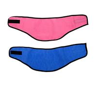 DRESSOOS 2Pcs Pet Cooling Scarf with Cold Feeling Breathable Summer Ice Collar for Dogs and Cats Heat Resistant Outdoor Bandana Instant Cooling for Hot Weather Walks and Sports