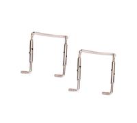 DRESSOOS 2pcs Plated Violin Chin Rest Screw Clamp for Violin Chinrest Replacement Parts for