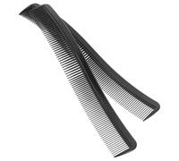 DRESSOOS 2pcs Shaped Hair Combs for Salon Use Gentle Tooth Design for Hair Cutting and Styling Material Static Household Comb