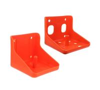 DRESSOOS 2pcs Thickened Mineral Salt Block Holder for Livestock Large Opening Design Horse Lick Salt Holder Sheep Lick Goats Block Rack
