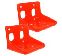 DRESSOOS 2Pcs Thickened Salt Block Feeding Box for Sheep Livestock Cage Accessory Fall Resistant Mineral Lick Brick Holder Tray Practical Farm Feeder