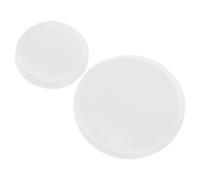 DRESSOOS 2pcs Universal Disposable round Stethoscope Diaphragm Membrane Replacement for Pediatric and Adult Stethoscopes, Compatible with Hospital Digital Chestpiece Cover