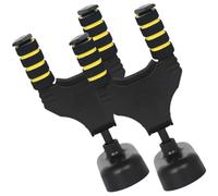 DRESSOOS 2sets Wall Mount Guitar Holders Base Self-locking Design for Safe Instrument Storage and Display for Acoustic Guitars and Ukuleles