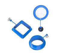 DRESSOOS 3pcs Aquarium Feeding Circle Auto Fish Feeder Cup for Freshwater Tanks
