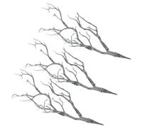 DRESSOOS 3pcs Artificial Tree Branches Faux Branches for Home Decor, Made of Sturdy Abs Material, No Watering Required and Never Wither, for Vase Or Shelf Display in Living Room Or Dining