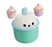 DRESSOOS 3pcs Cartoon Bear Facial Cleanser Foams Maker Cups Portable Bubble Maker for Deep Cleansing Cute Design Fun Easy to Use for Daily Skincare Routine