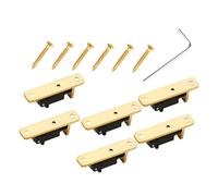 DRESSOOS 3pcs Electric Guitar Bridge Saddle Compatible Various Guitar Types Versatile Design Sleek Finish for Enhanced Performance and Elegance