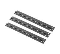 DRESSOOS 3pcs Piano Hinges for Jewelry Boxes Metal Continuous Hinges for Crafts Coated for Wood Boxes and Cases