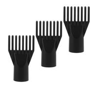 DRESSOOS 3pcs Plastic Nozzle Replacement for Pet Blow Dryer, Abs Material Petspecific Design, Convenient for Multiple Settings, Suitable for Cats and Dogs at Home and Pet Salons