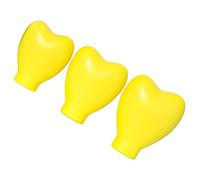 DRESSOOS 3Pcs Silicone Makeup Brush Covers Protective Caps for Foundation Cosmetics Brushes Durable Travel Friendly Design Clean for Storage Washing