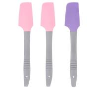 DRESSOOS 3pcs Silicone Wax Spatulas for Body Waxing, Reusable Non-stick Wax Applicators with High Temperature Resistance and Easy Cleaning, for Home Waxing Sessions