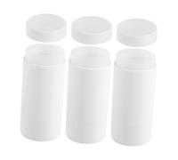 DRESSOOS 3pcs Twist-up Refillable Deodorant Tubes for Solid Lotion and Blush Empty Containers for Homemade Deodorants and Travel Use Each