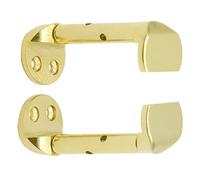 DRESSOOS 4/4 Violin Chin Rest Screws 2pcs Metal Screws Sturdy Support Easy to Install Store
