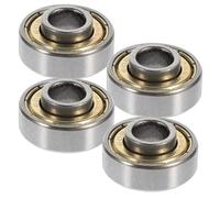 DRESSOOS 4 Pcs 608Zz Front Wheel Bearings for Wheelchair Small Caster Wheels Replacement Bearings Walker Mobility Aids Internal Parts Compatible with 6-7.8 Inch