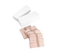 DRESSOOS 400pcs Depilatory Strips Wax Sticks Set for Hair Removal Nonwoven Waxing Paper for Facial Body Use Odorless Gentle Skin for Home Salon Use