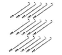 DRESSOOS 48pcs Banjo Hook Bracket Set with Durable Tension Hooks for Musicians Essential Repair Tools for Banjo and Western Instruments for Hobbyists and Professionals