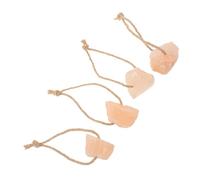 DRESSOOS 4pcs Animal Lick Salt Block Horse Salt Block for Feeding Deer Salt Block Mineral Block for Horse Hanging Salt Block Feeding Horse Accessories Rabbit Mineral Block Deer Mineral