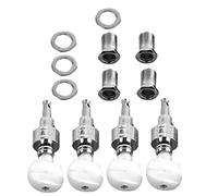 DRESSOOS 4pcs Banjo Tuning Pegs Machine Heads Keys for Tenor Banjo String Tuners