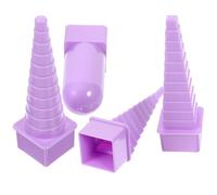 DRESSOOS 4pcs DIY Quilling Tower Paper Craft Tools Plastic Wire Winding Tower for Overlapping Different Patterns and Easy Decoration, for Dormitory and Wall Art