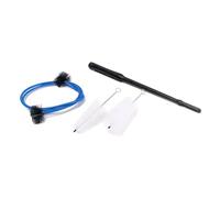 DRESSOOS 4pcs Essential Trumpet Accessories Cleaning Kit Snake Brush Casing Brush Cleaning Rod for Instruments