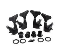 DRESSOOS 4pcs Precision Tuning Pegs for Bass Guitar Locking Tuners Metal Material for Ibanez Bass Tuning Guitar
