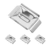 DRESSOOS 4pcs Stainless Steel Histology Tissue Base Mold - Histology Paraffin Embedding Mould - Metal Processing Cassettes Tray for Pathology Lab Tissue Sectioning